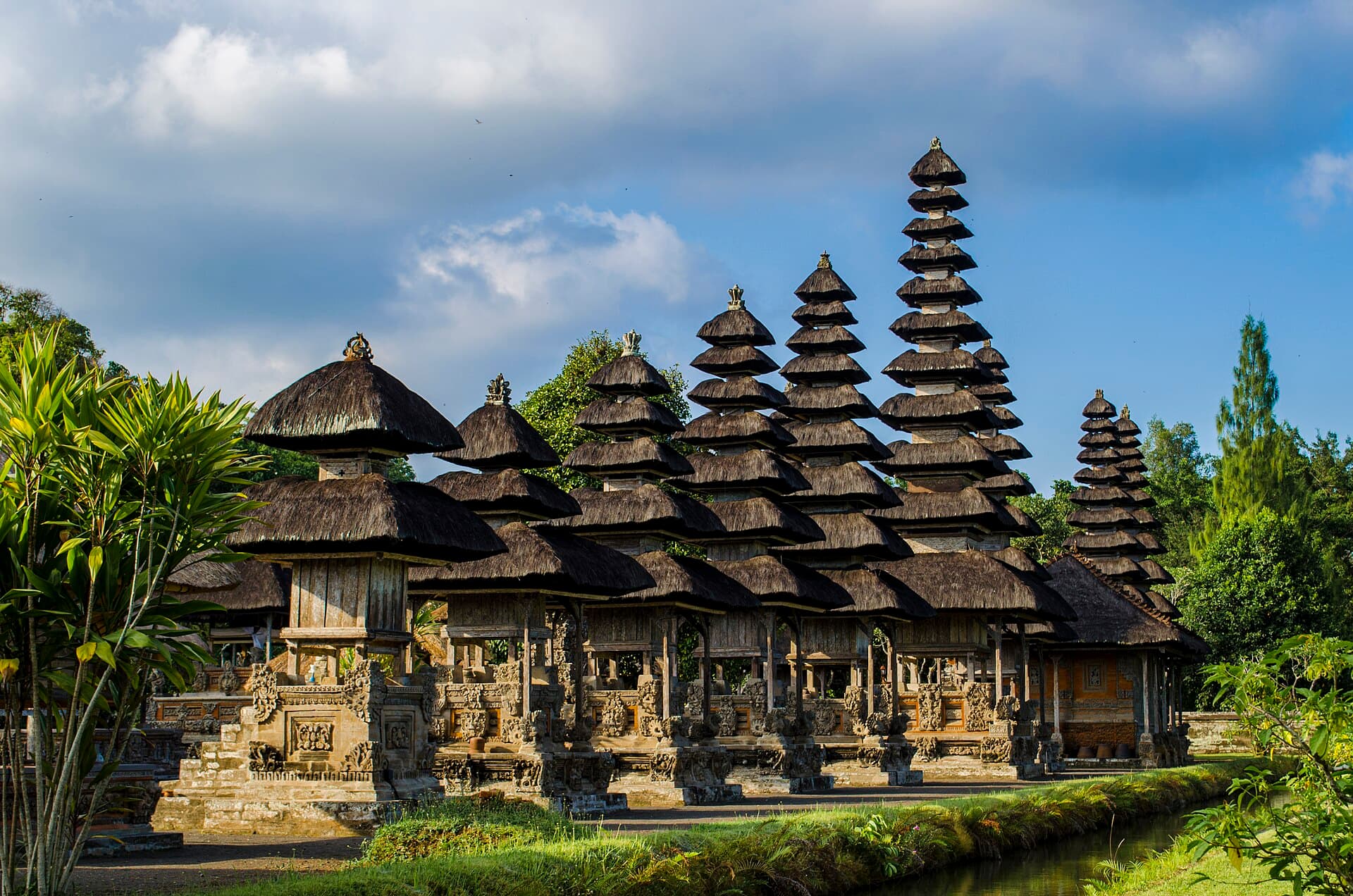 Meru-torens van de Taman Ayun-tempel